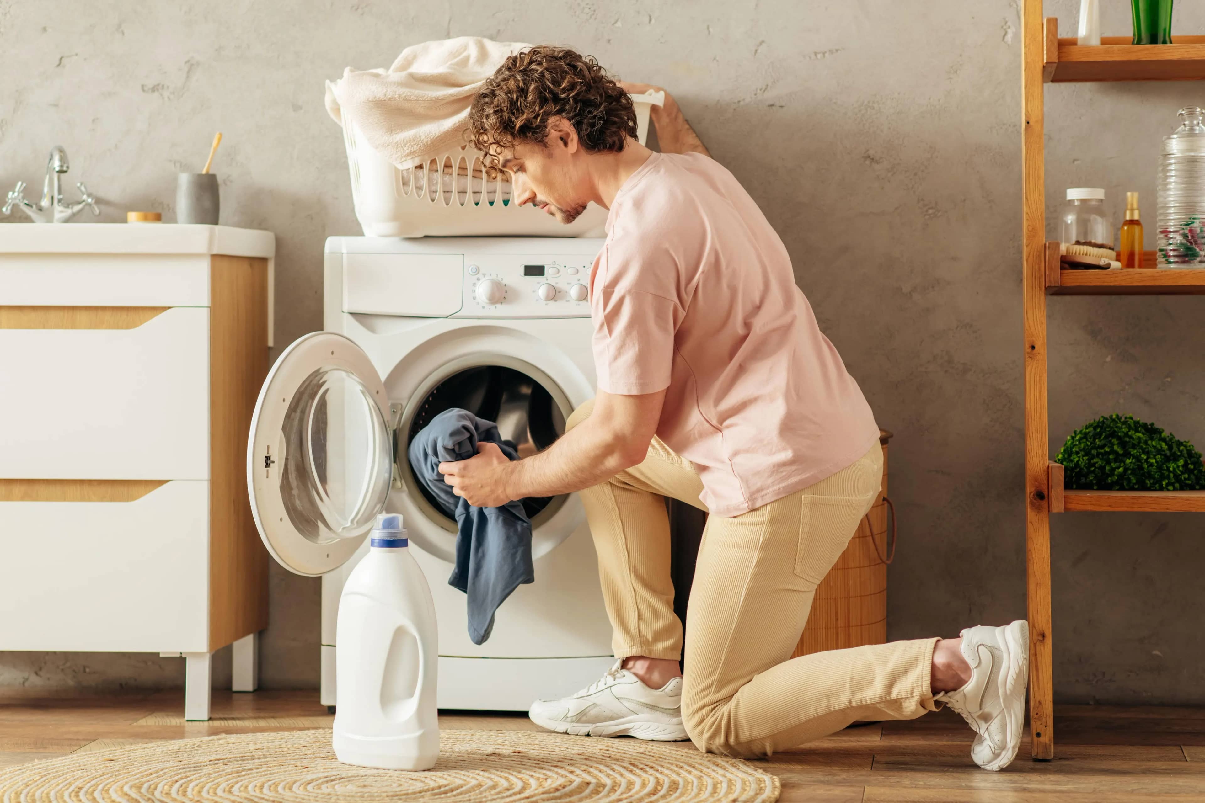 Concierge cleaning a home