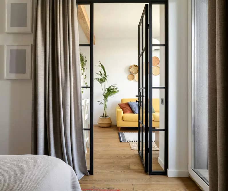 Furnished apartment interior